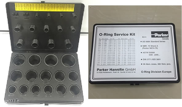 O Ring Size Chart Parker